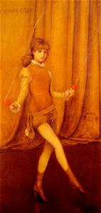 Whistler James Harmony in Yellow and Gold The Gold Girl Connie Gilchrist 1873