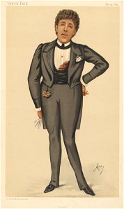 Oscar Wilde (1854-1900) from Vanity Fair Issue 812, April 1884.