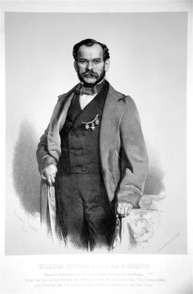 Wilhelm Eichler von Eichkron Litho