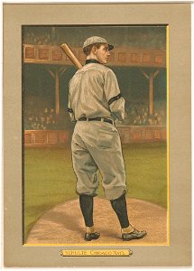Wildfire Schulte, Chicago Cubs, baseball card portrait LCCN2007685615