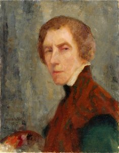 Maria Wiik - Self-Portrait 1917 - Finnish National Gallery A II 1555