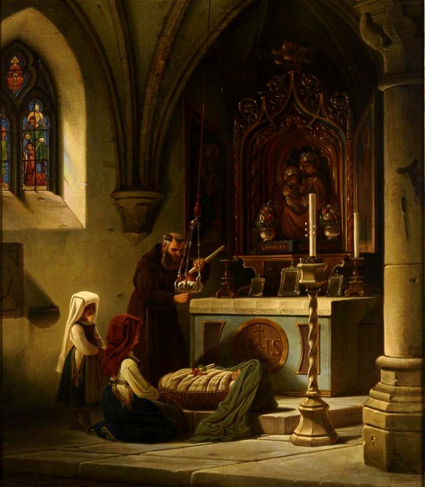 Wilhelm Gail Die Taufe