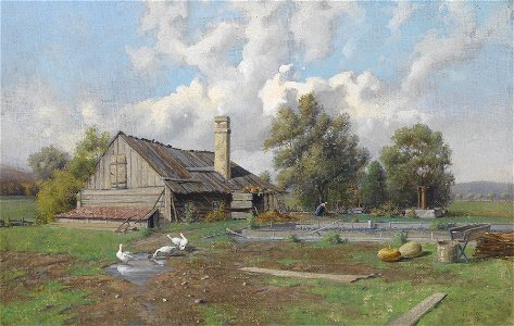 Wilhelm Ambros Gärtnerhaus in Speising 1903