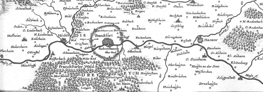 Wildbann Dreieich 17. Jhdt