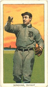Wild Bill Donovan, Detroit Tigers, baseball card portrait LCCN2008676584