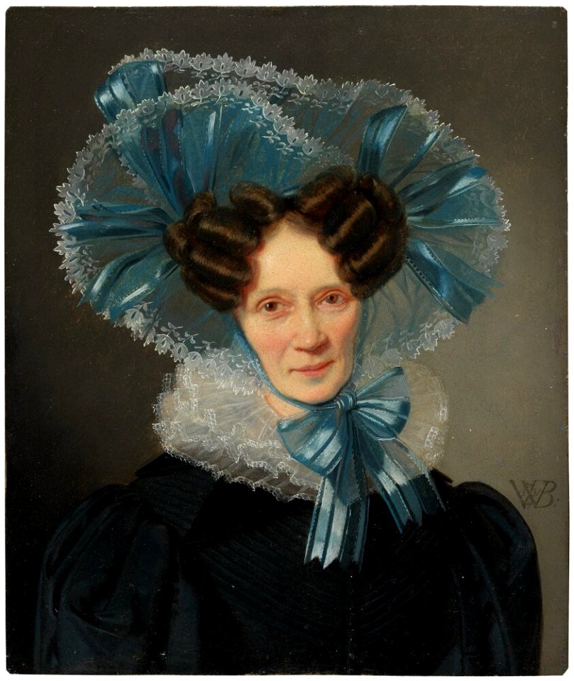 Wilhelm Bendz - Countess Sophia Vilhelmine Moltke, née Levetzau - NM 7524 - Nationalmuseum