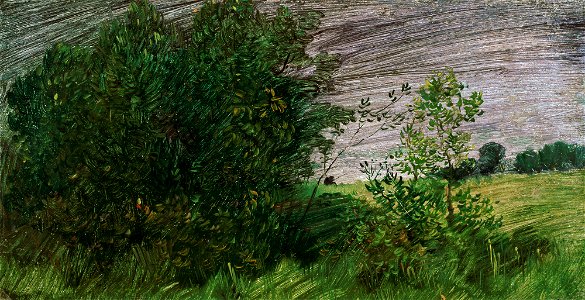 Wilhelm Busch - Landschaft - G 13389 - Lenbachhaus