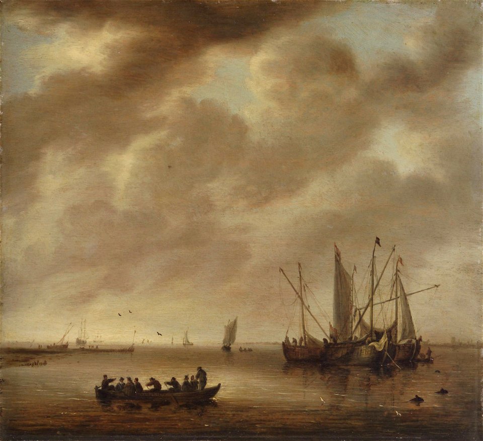 Wilem van Diest - Ruhige See - GG 5882 - Kunsthistorisches Museum