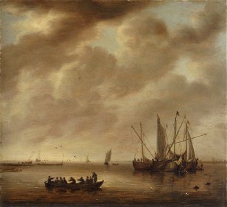 Wilem van Diest - Ruhige See - GG 5882 - Kunsthistorisches Museum