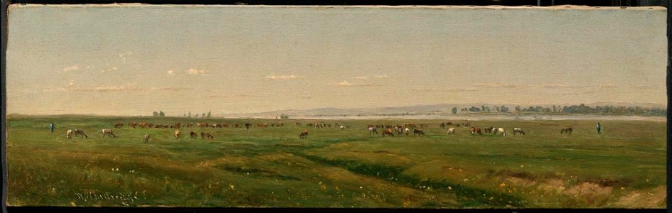 Thomas Worthington Whittredge - On the Platte River - 48.489 - Museum of Fine Arts