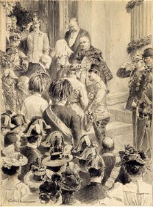 Wilhelm Gause Franz Joseph und Wilhelm II in Abbazia