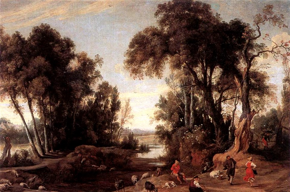 Jan Wildens - Landscape with Shepherds - WGA25744
