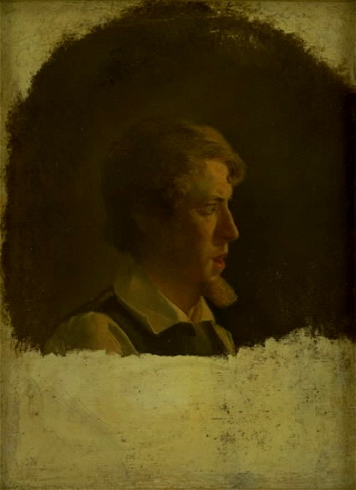 Wilhelm Bendz - The German Painter Herman Kaufmann - KMS1953 - Statens Museum for Kunst