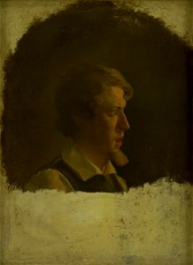 Wilhelm Bendz - The German Painter Herman Kaufmann - KMS1953 - Statens Museum for Kunst