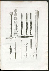 Wiennerische Chirurgische Instrumenten-Sammlung Tafel 65