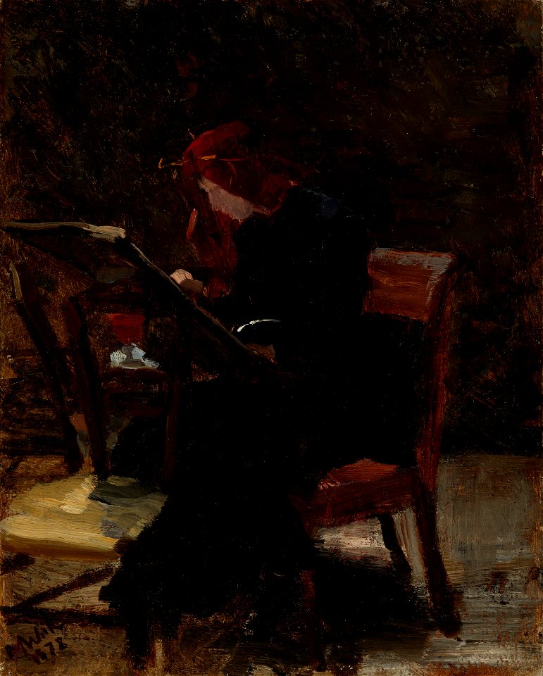 Maria Wiik - La Polonaise - A IV 4224 - Finnish National Gallery