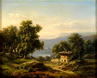 Wilhelm Erhardt Alpine Seenlandschaft
