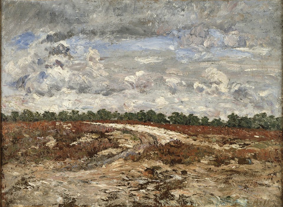 Wild Country in the Forest of Fontainebleau (Carl Fredrik Hill) - Nationalmuseum - 18869