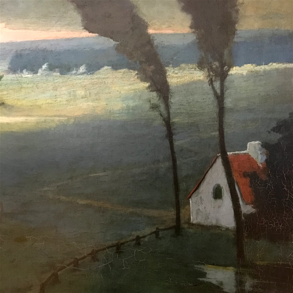 Wiki Loves Art Belgium in 2016, Museum of Fine Arts, Ghent, Eugène Laermans, Storm (detail) 01