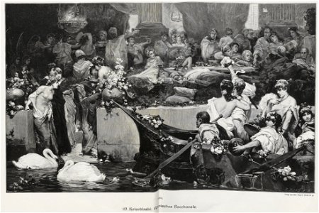 Wilhelm Kotarbiński - Römisches Bacchanale