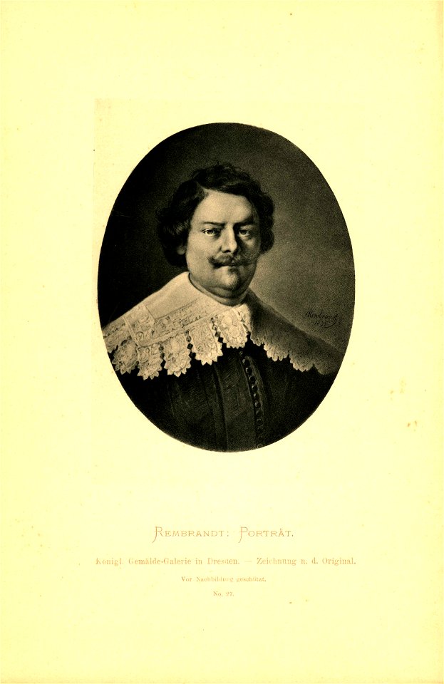Wilhelm Hoffmann Dresdener Galerie Cabinet No. 027
