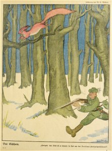 Wilhelm Anton Wellner - Das Eichhorn, 1919