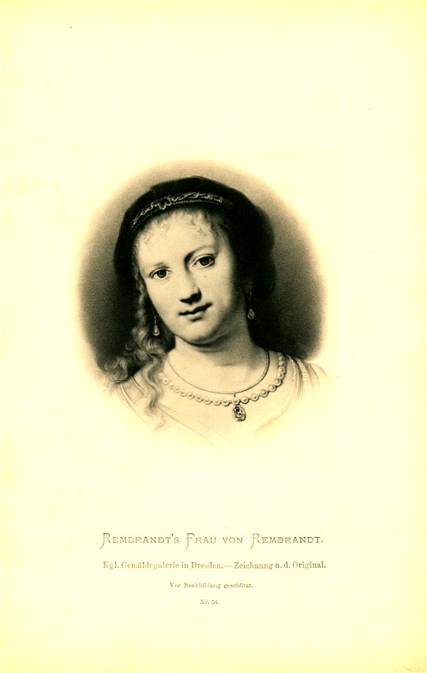 Wilhelm Hoffmann Dresdener Galerie Cabinet No. 054