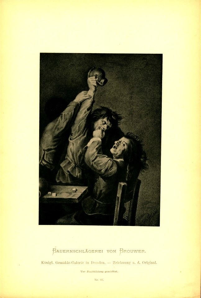 Wilhelm Hoffmann Dresdener Galerie Cabinet No. 066