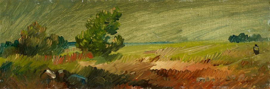 Wilhelm Busch - Niedersächsische Landschaft - 3805 - Österreichische Galerie Belvedere