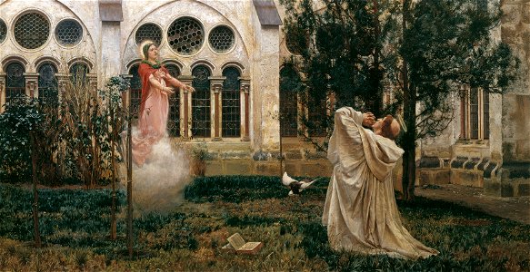 Wilhelm Bernatzik - Vision des heiligen Bernhard - 2705 - Kunsthistorisches Museum