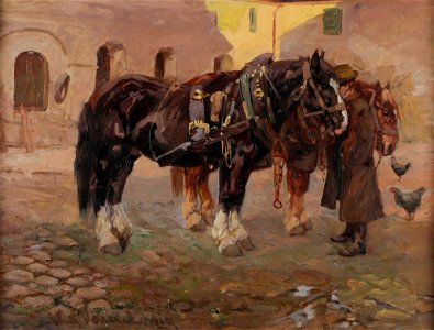 Wilhelm Höhnel Feierabend 1919