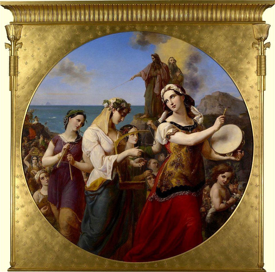Wilhelm Hensel (1794-1861) - Miriam's Song of Praise - RCIN 408985 - Royal Collection
