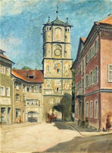 Wilhelm Eberhardt Ravensburger Tor in Wangen