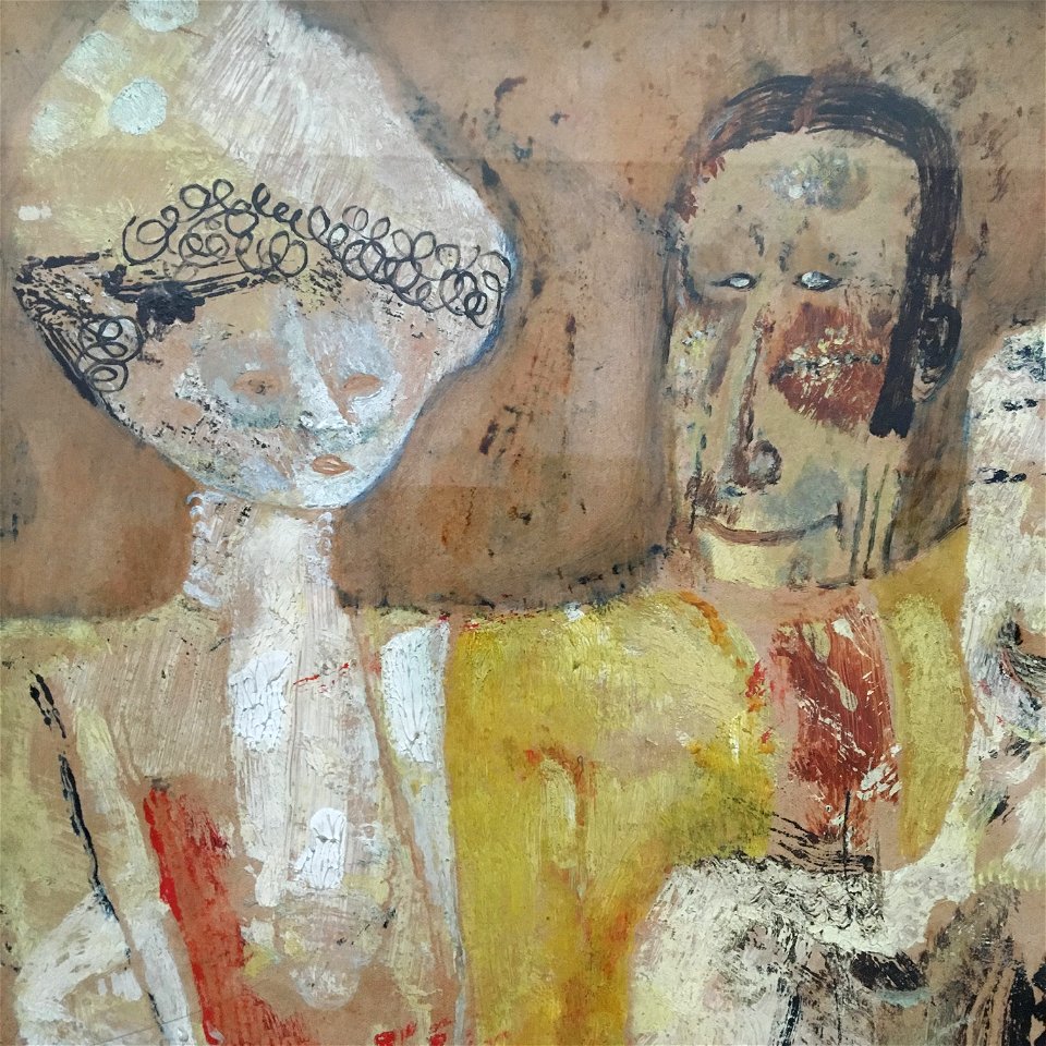 Wiki Loves Art - Gent - Museum voor Schone Kunsten -- Drie personages by Frits Van den Berghe (detail) 02