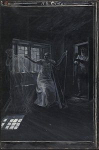 Wilhelm Peters - Illustrasjon til Henrik Wergeland, Den engelske lods - NMK.2012.0078 - National Museum of Art, Architecture and Design