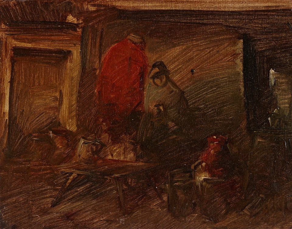 Wilhelm Busch - Holländisches Wirtshaus - 3806 - Österreichische Galerie Belvedere