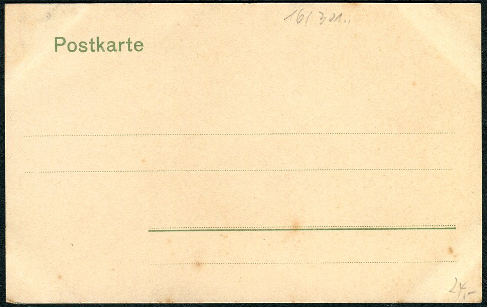 Wilhelm Hoffmann AG AK 02043 B Hannover. Andreasstrasse. Adressseite