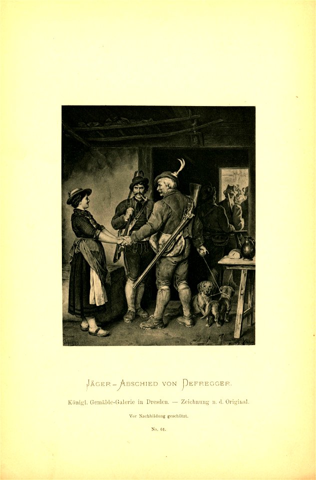 Wilhelm Hoffmann Dresdener Galerie Cabinet No. 064