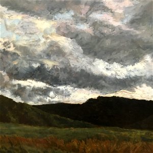 Wiki Loves Art - Gent - Museum voor Schone Kunsten -- Hyppolyte Boulanger -- After the Evening Storm (detail) 03