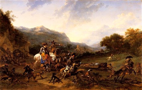 Wild boar hunt