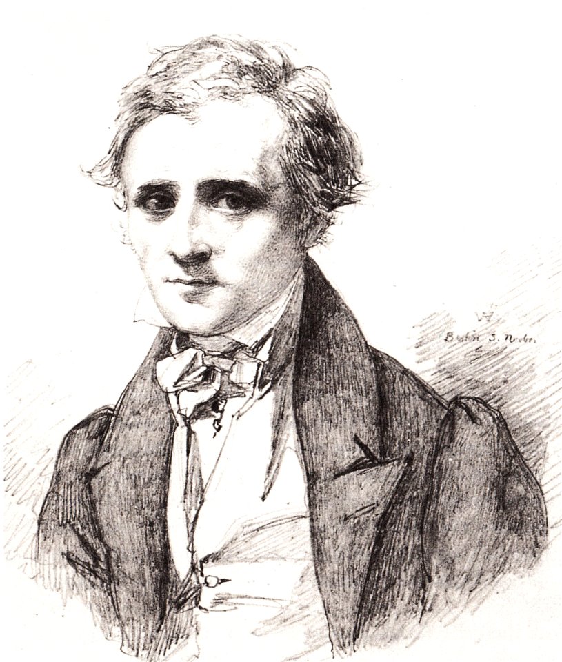 Wilhelm Hensel - Johan Christian Claussen Dahl 1834