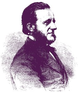 Wilhelm Freiherr von Schwarz-Senborn 1871 Adolf Neumann. Free illustration for personal and commercial use.