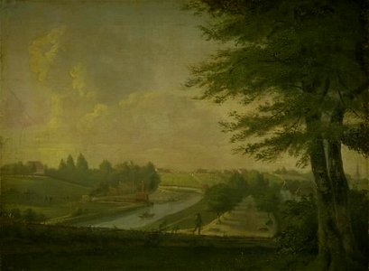 Wilhelm Bendz - Parti ved Odense kanal - KMS1999 - Statens Museum for Kunst