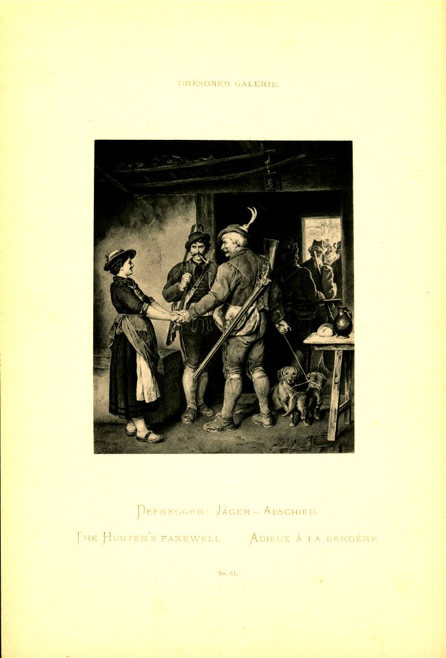 Wilhelm Hoffmann Dresdener Galerie Cabinet FS No. 064