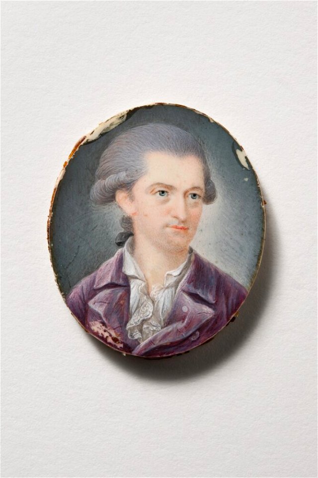 Wilhelm Andreas Müller - An Unknown Man, c. 1785 - NMDs 648 - Nationalmuseum