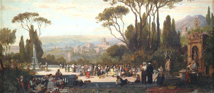 Wilhelm Johannes Martens Fête à Tivoli