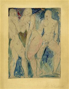 Wilhelm Lehmbruck Die Sklavin 1914
