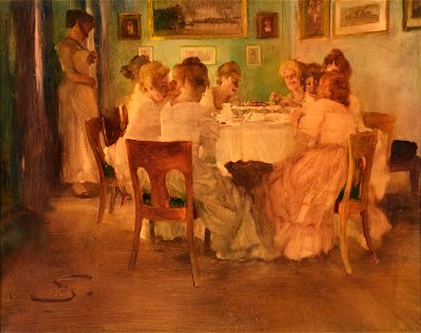 Wilhelm Schreuer Kaffeeklatsch