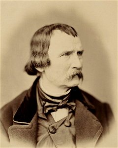Wilhelm Von Kaulbach by Franz Hanfstaengl, 1856