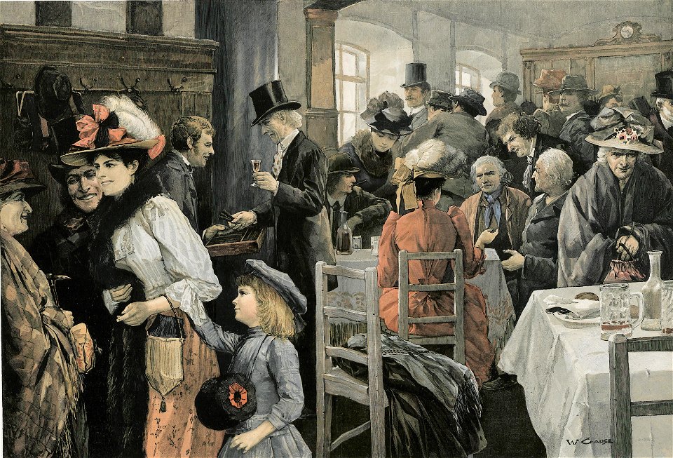 Wilhelm Gause - Eine Künstlerkneipe in Wien
